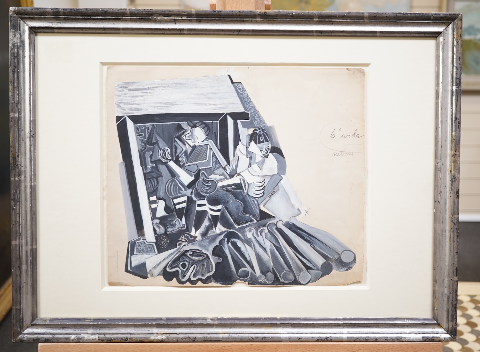 Charles Tudor, American (1903-1970), 'Baseball Players'